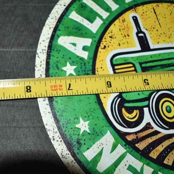 A Little Dirt Never Hurt Tractor Metal Tin Sign Rustic Country Farmhouse Decor - Picture 4 of 4